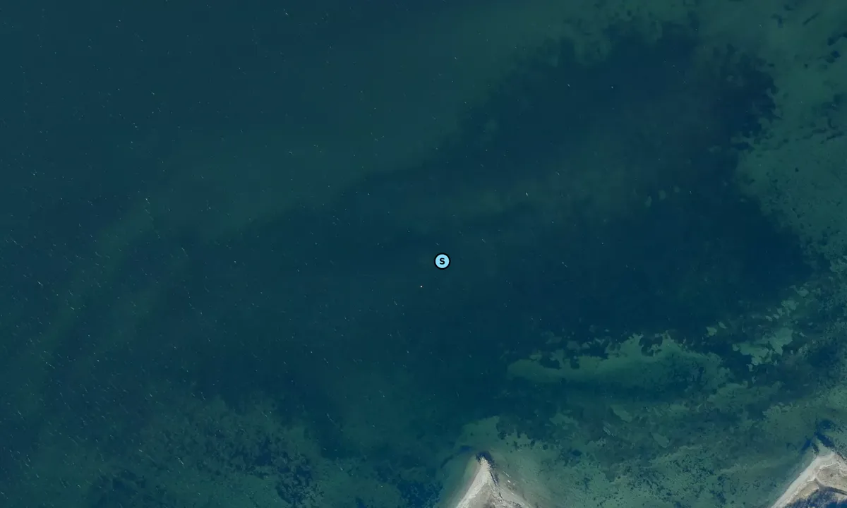 Satelite image of Bækkehave fyr bouy