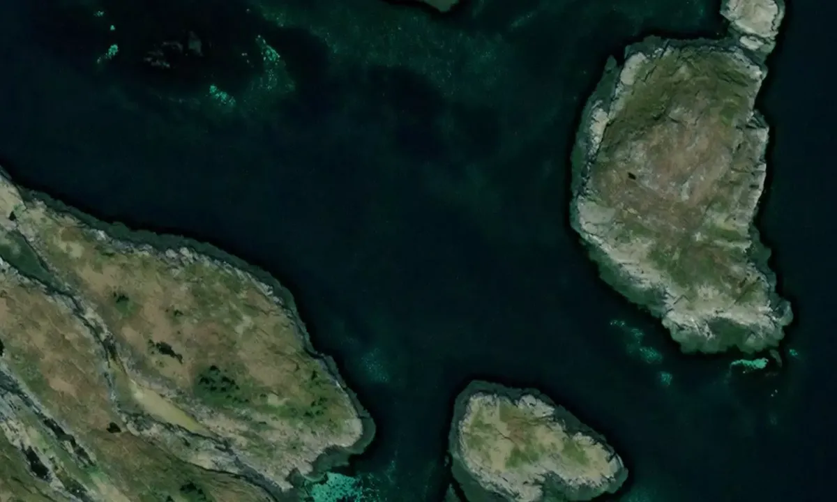 Satelite image of Bæsvær