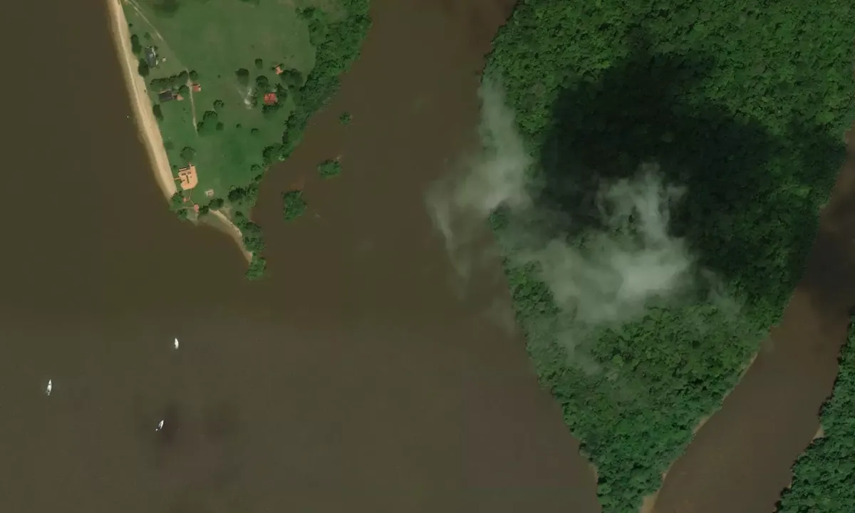 Satelite image of Baganara Island Resort