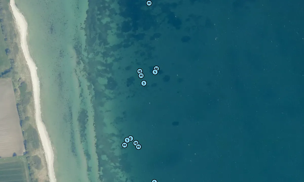 Satelite image of Bågø bouy