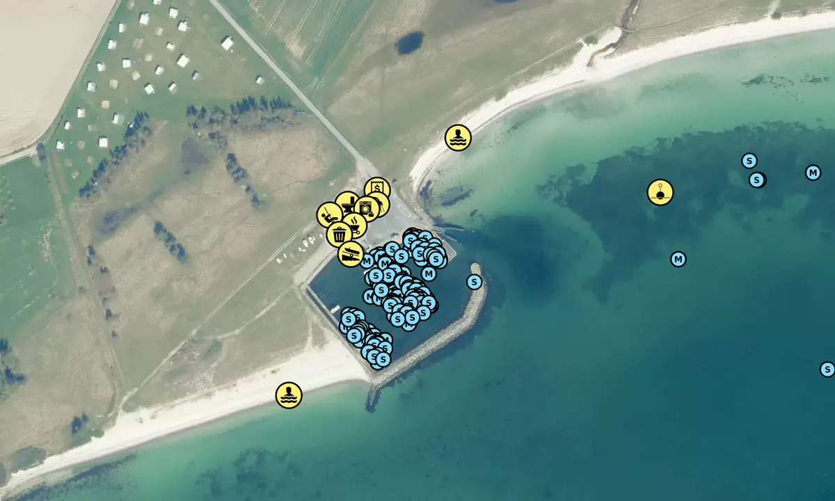 Satelite image of Bågø Havn