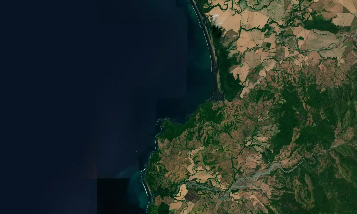 Flyfoto av Bahia Arenas