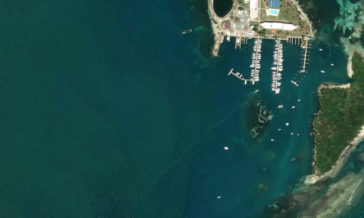 Flyfoto av Bahia de Fajardo