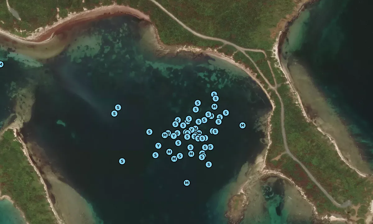 Satelite image of Bahia de la Chiva
