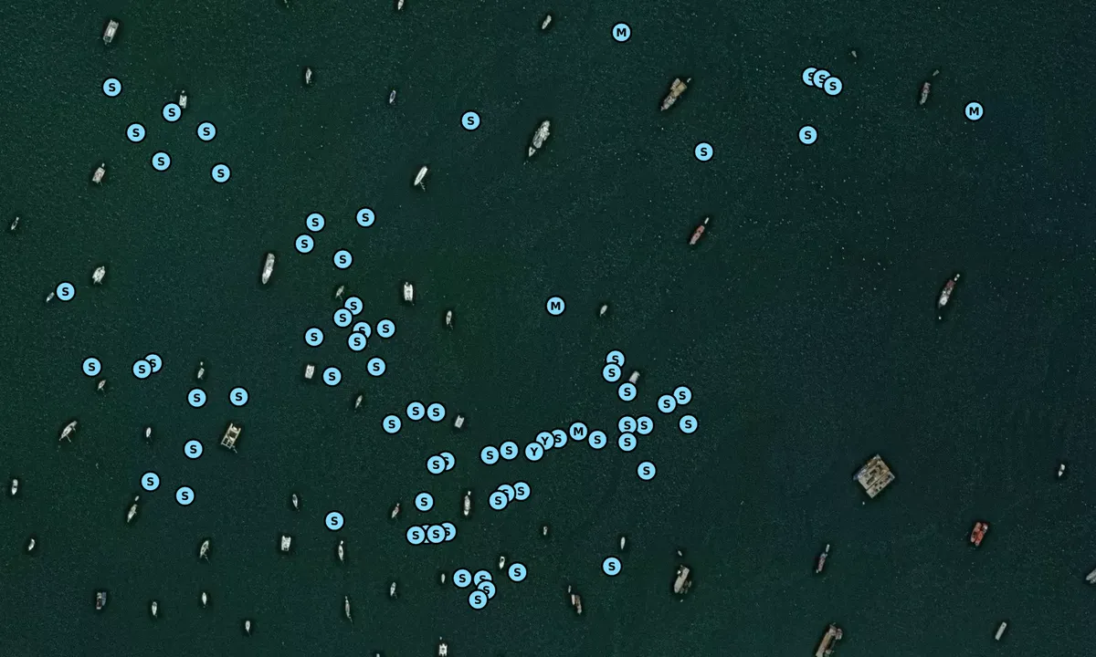 Satelite image of Bahía de Panamá