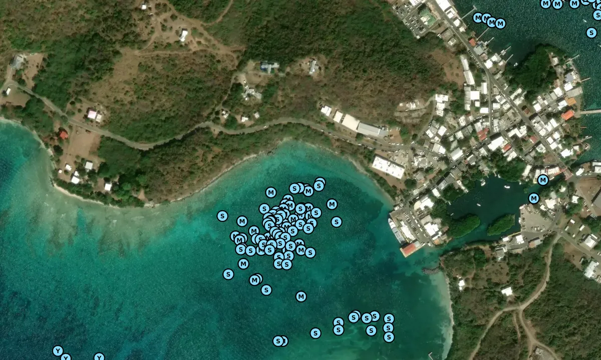 Satelite image of Bahia de Sardinas - Playa Sardinas I
