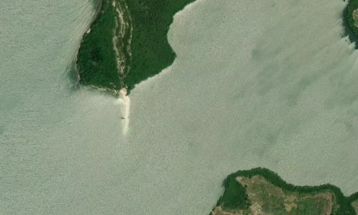 Satelite image of Bahia Honda 1