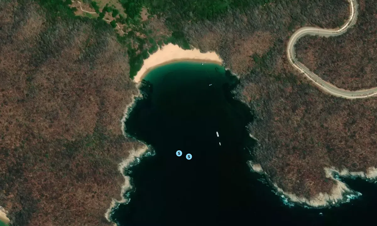 Satelite image of Bahia Organo