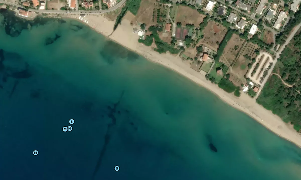 Satelite image of Baia Arena - Ogliastro