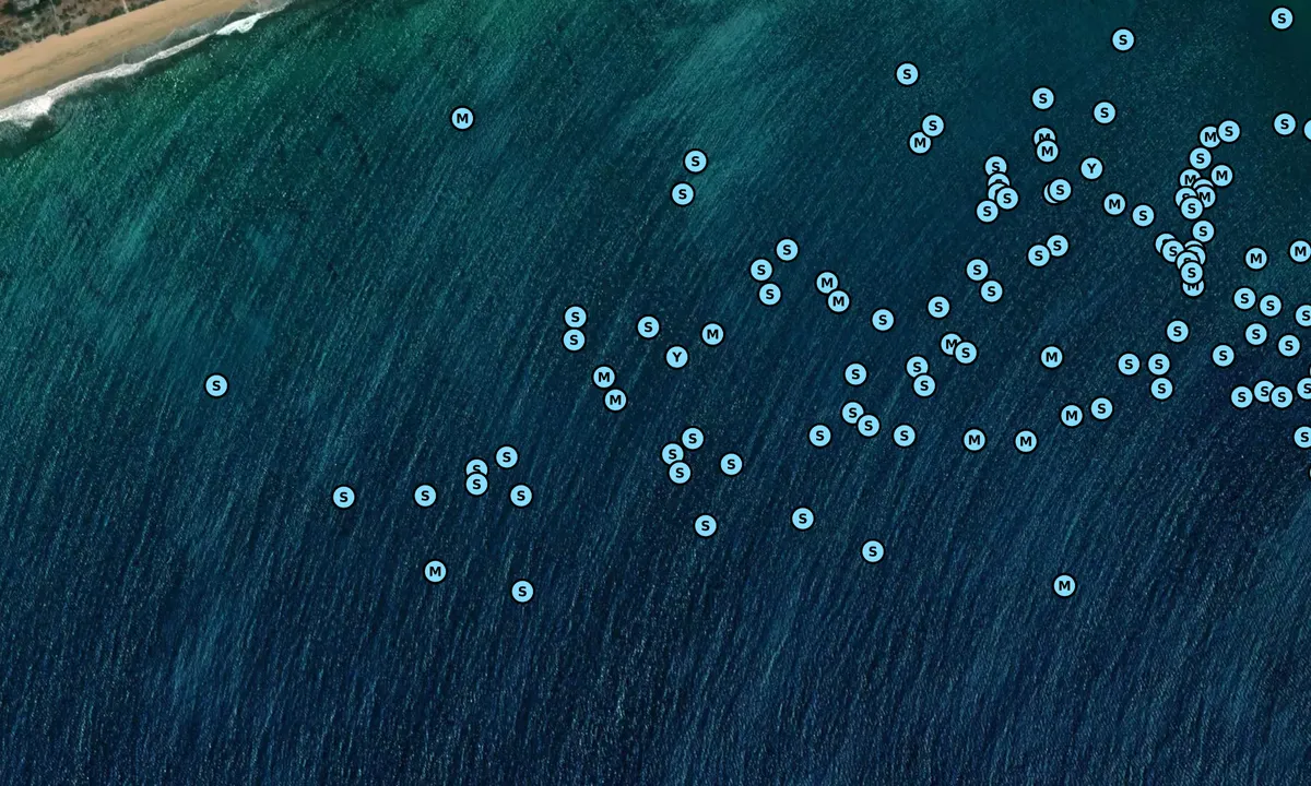 Satelite image of Baia da Porto Santo