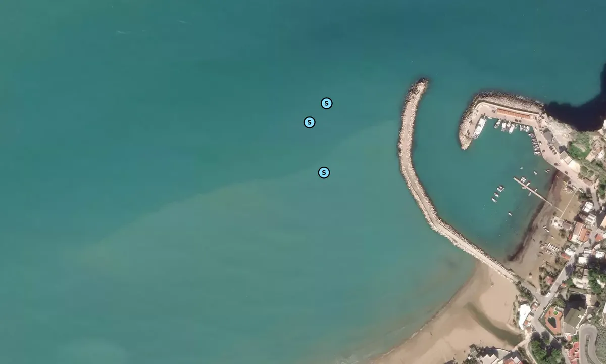Satelite image of Baia dei Peschici