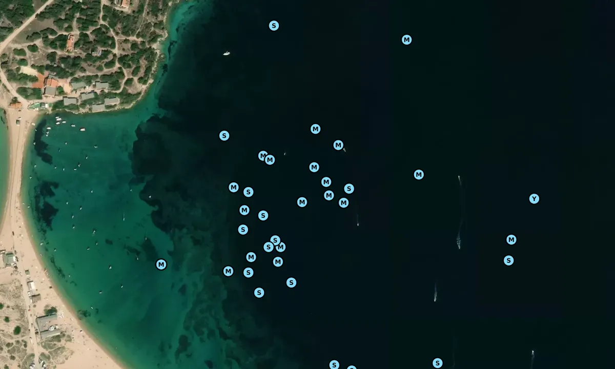 Flyfoto av Baia Di Porto Pollo