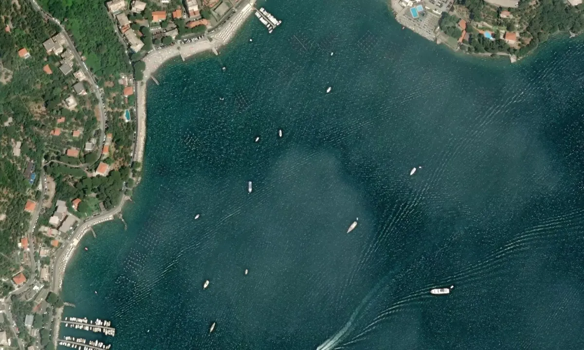 Flyfoto av Baia di Portovenere Nord