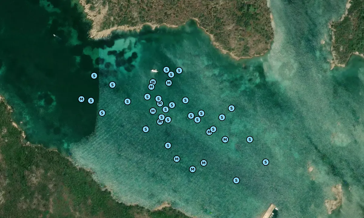 Satelite image of Baia di Stagnali