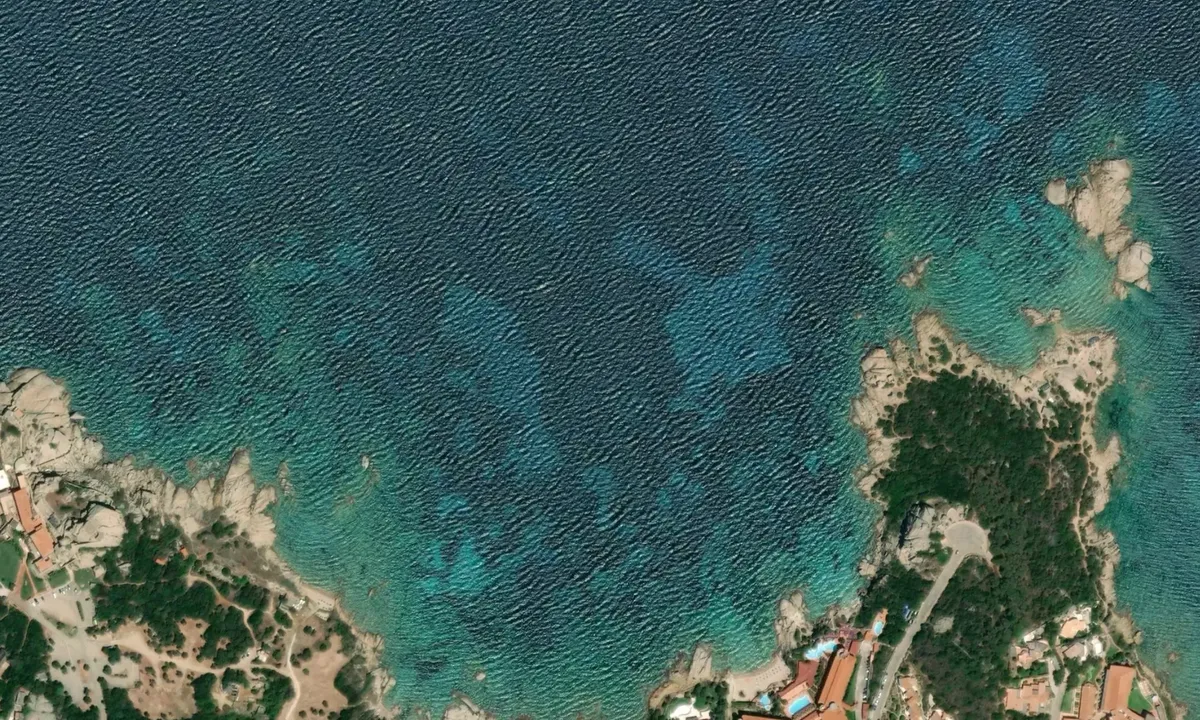 Flyfoto av Baia Porto piccolo