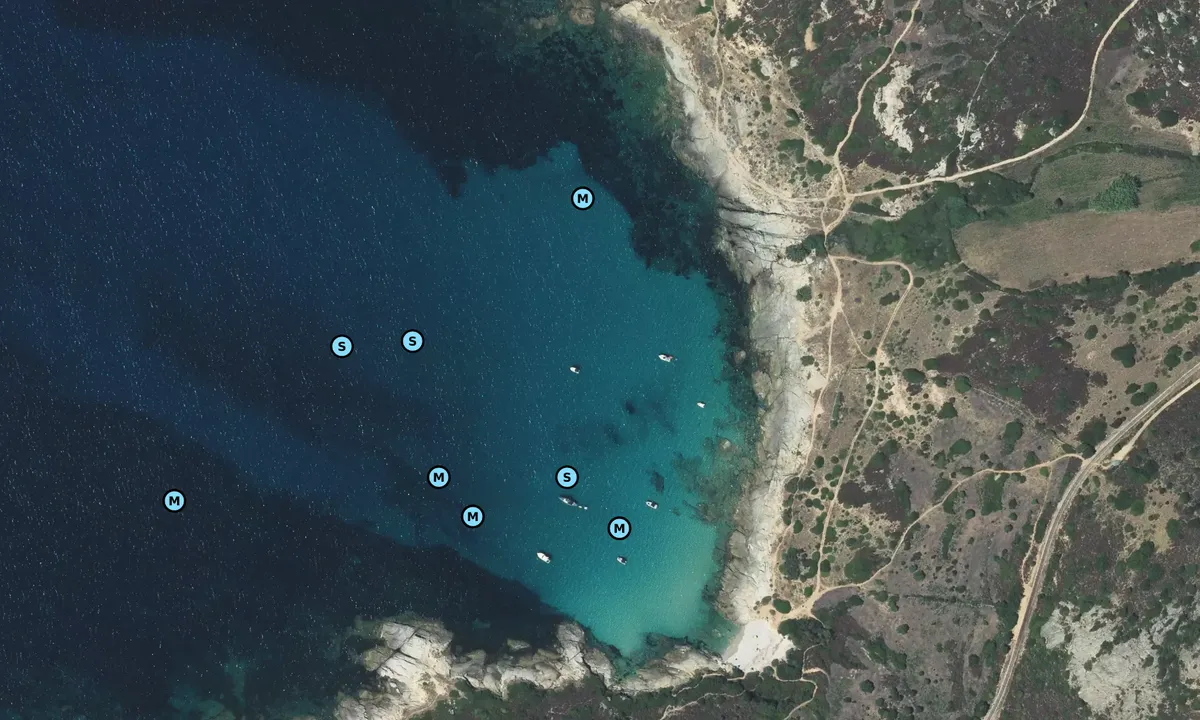 Satelite image of Baie Algajo south