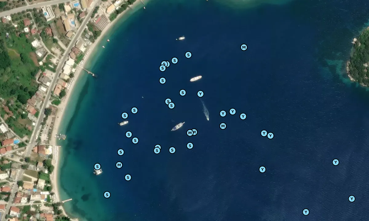 Satelite image of Baie Cheloni