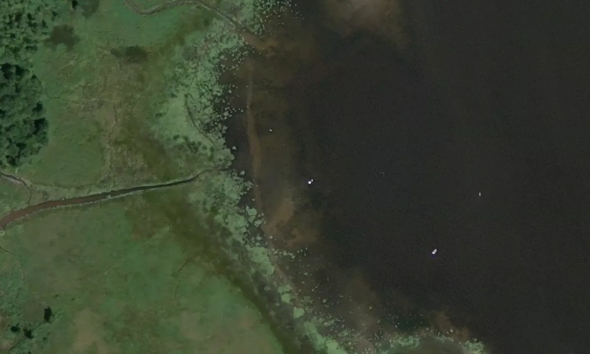 Satelite image of Baie de Brazeau