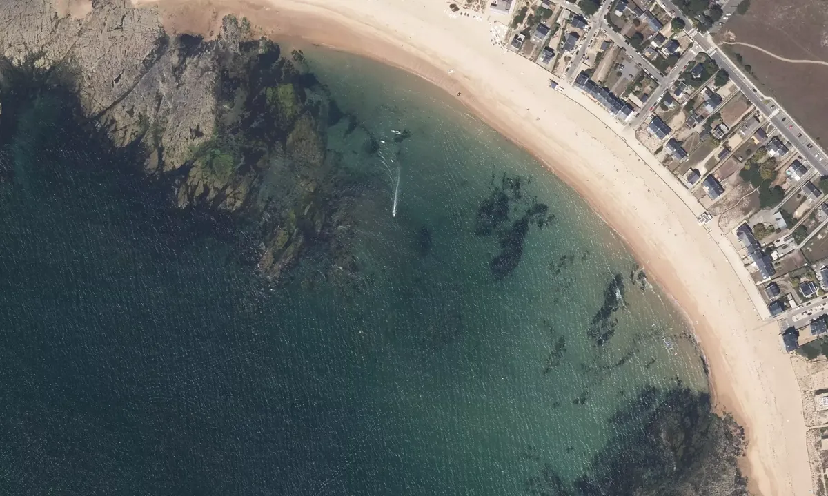 Satelite image of Baie de La Barrière