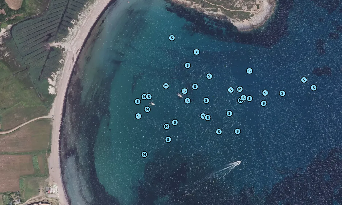 Satelite image of Baie de Macinaggio