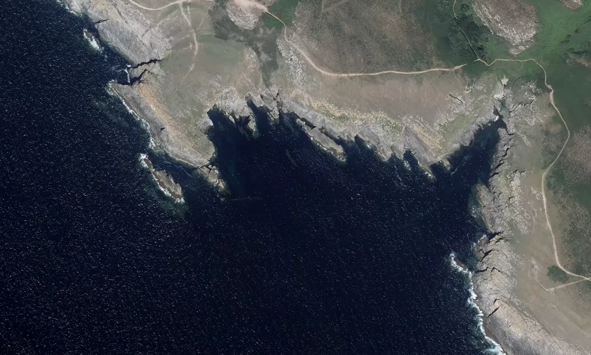 Satelite image of Baie du Ven Hoal