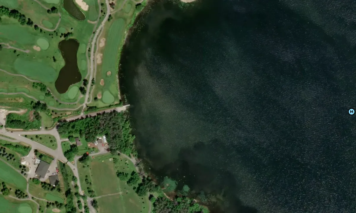 Satelite image of Baie Pointe-du-Moulin