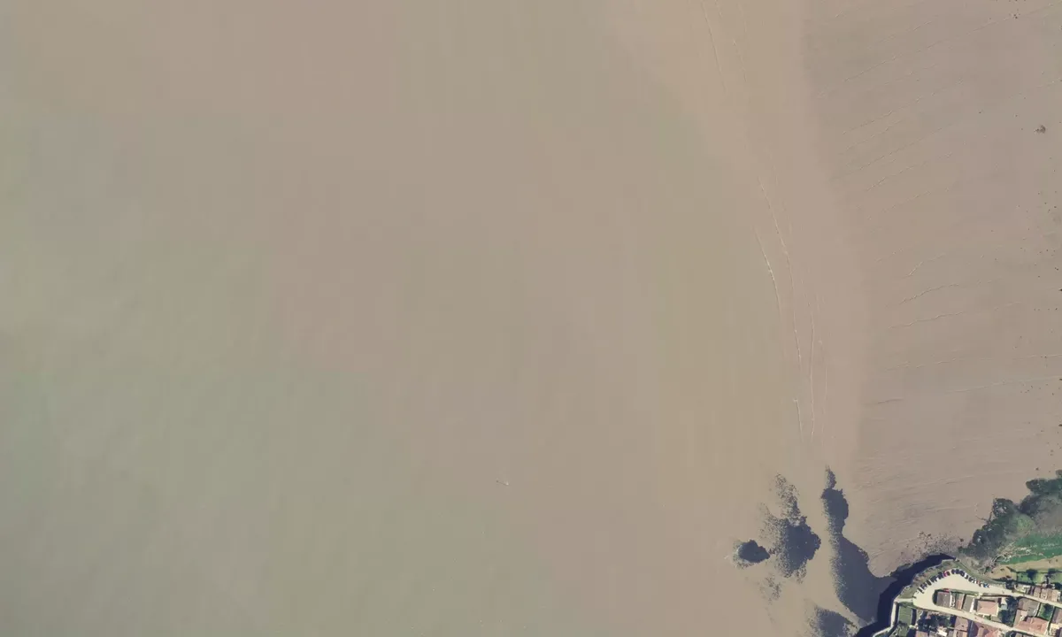 Flyfoto av Baie Talmont