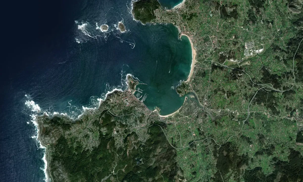 Flyfoto av Baiona - Pontevedra