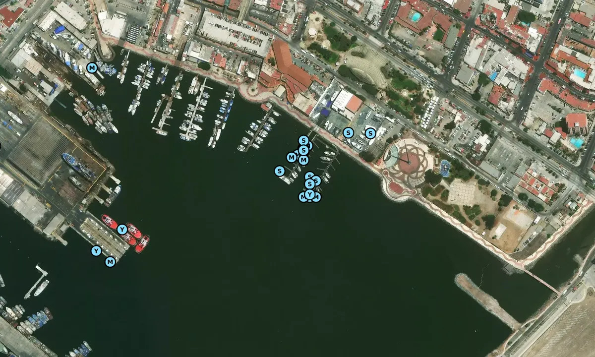 Satelite image of Baja Naval