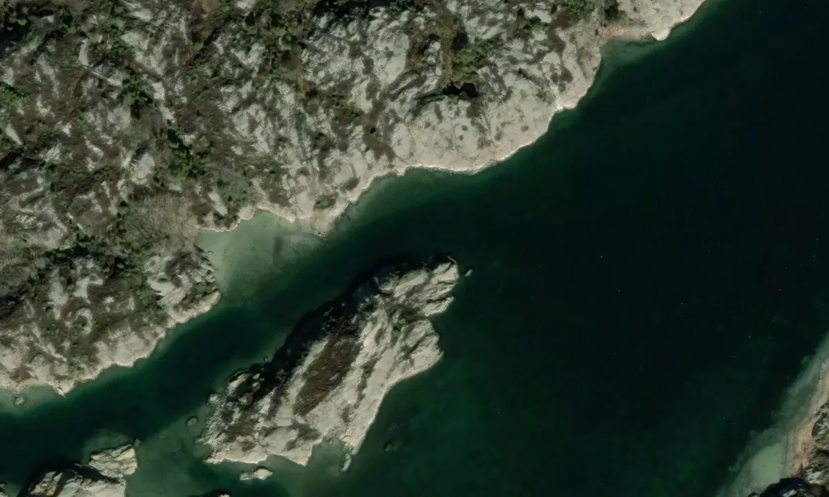 Satelite image of Bakaren - Arsundet