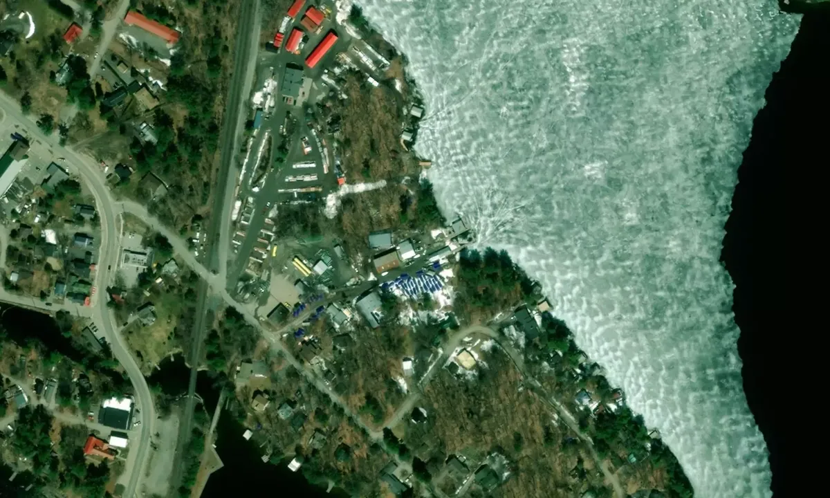 Satelite image of Bala Cove Marina