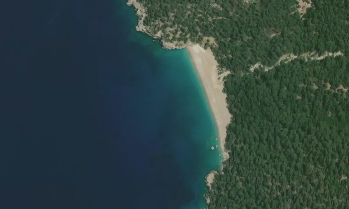 Satelite image of Balartı (Cennet Koyu )