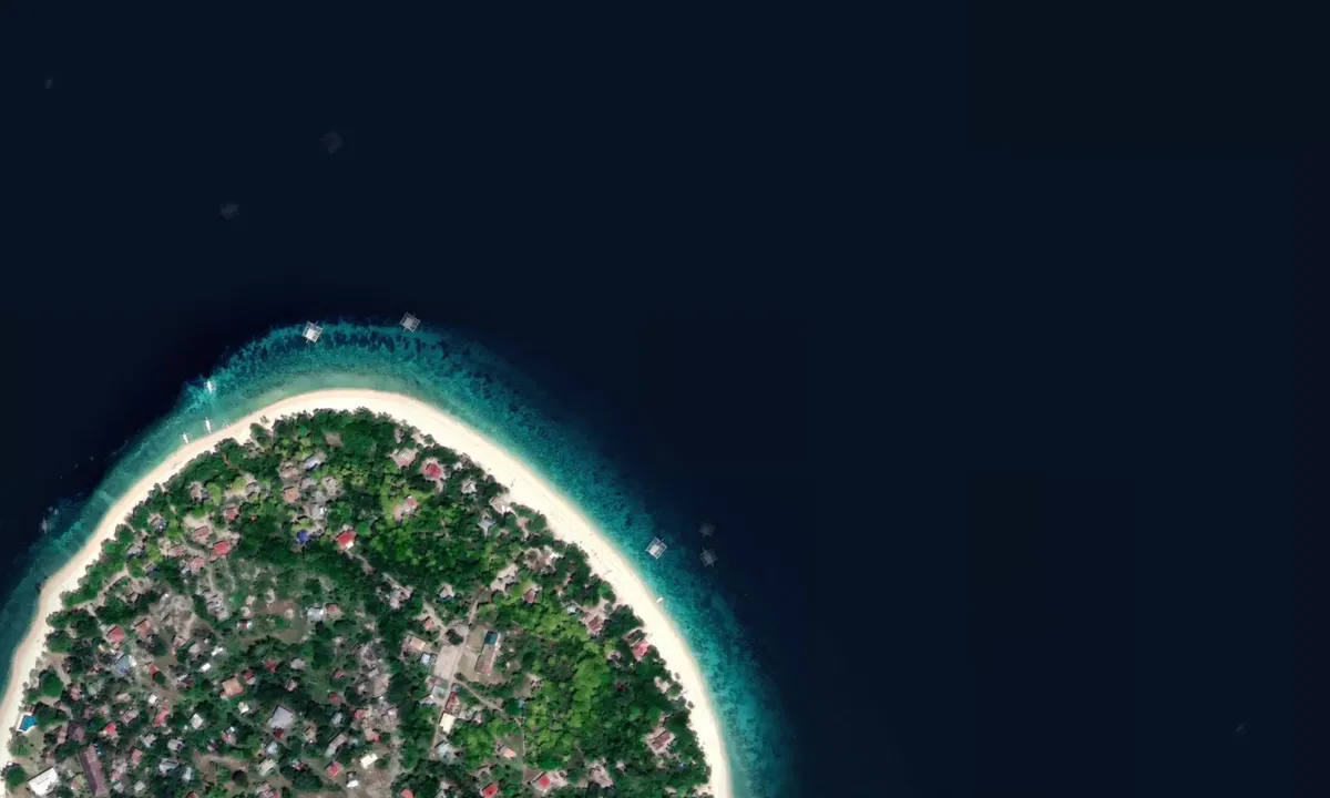 Flyfoto av Balicasag Island