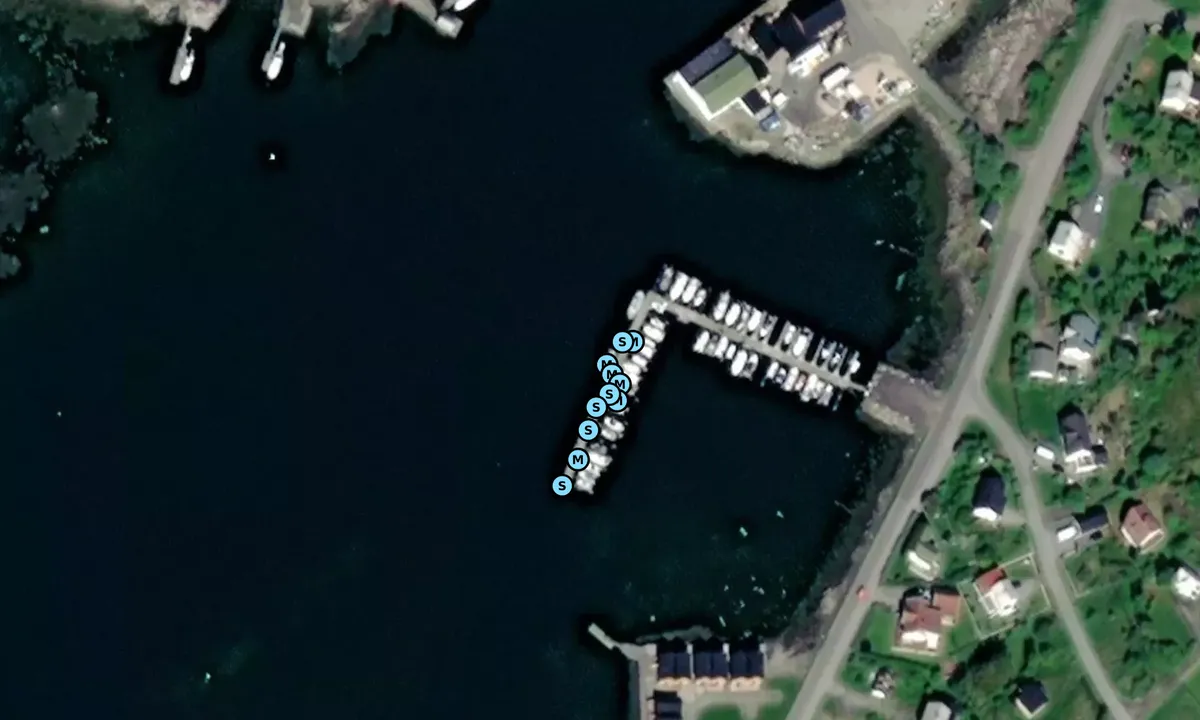 Satelite image of Ballstadøy Marina