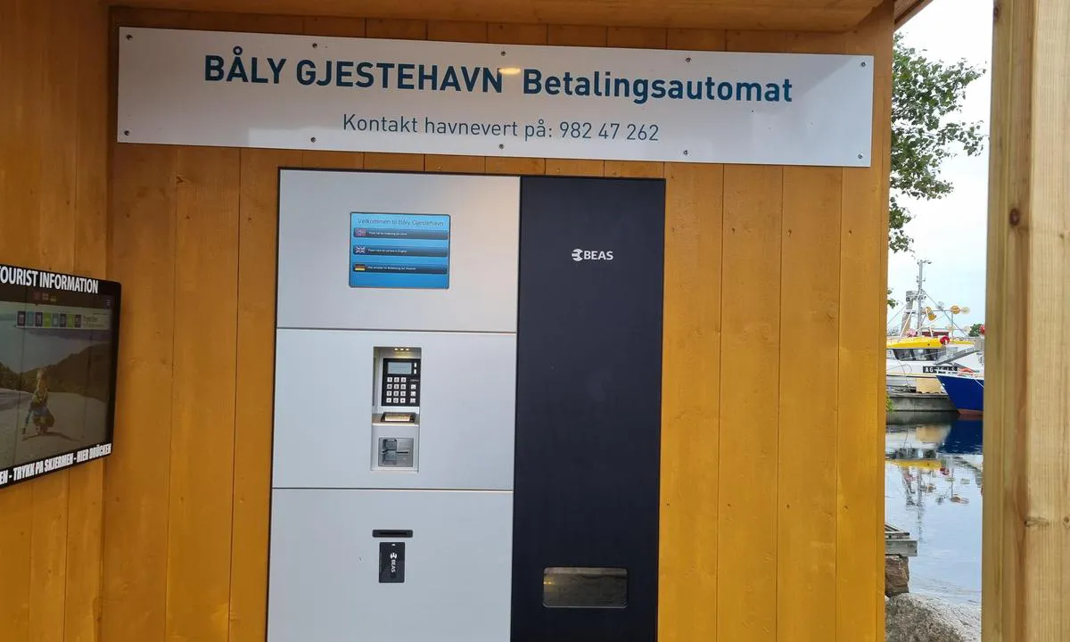 Båly Havn - Spangereid Gjestehavn: {"base": "no", "no": "Ny betalingsautomat", "se": "Ny betalningsautomat", "en": "New payment terminal", "da": "Ny betalingsautomat"}
