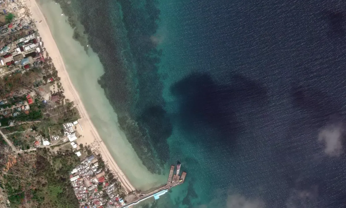 Satelite image of Bantayan East