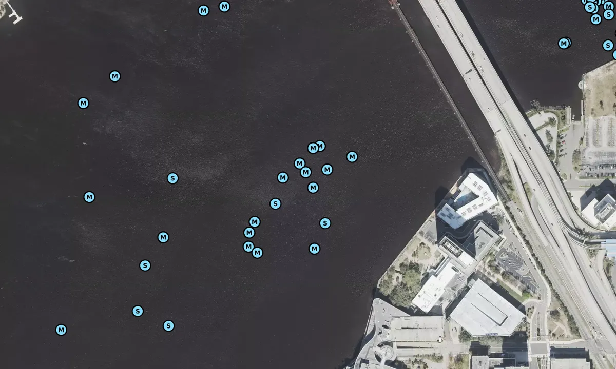 Satelite image of Baptist Hospital