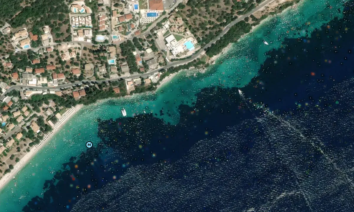 Satelite image of Barbati - Est
