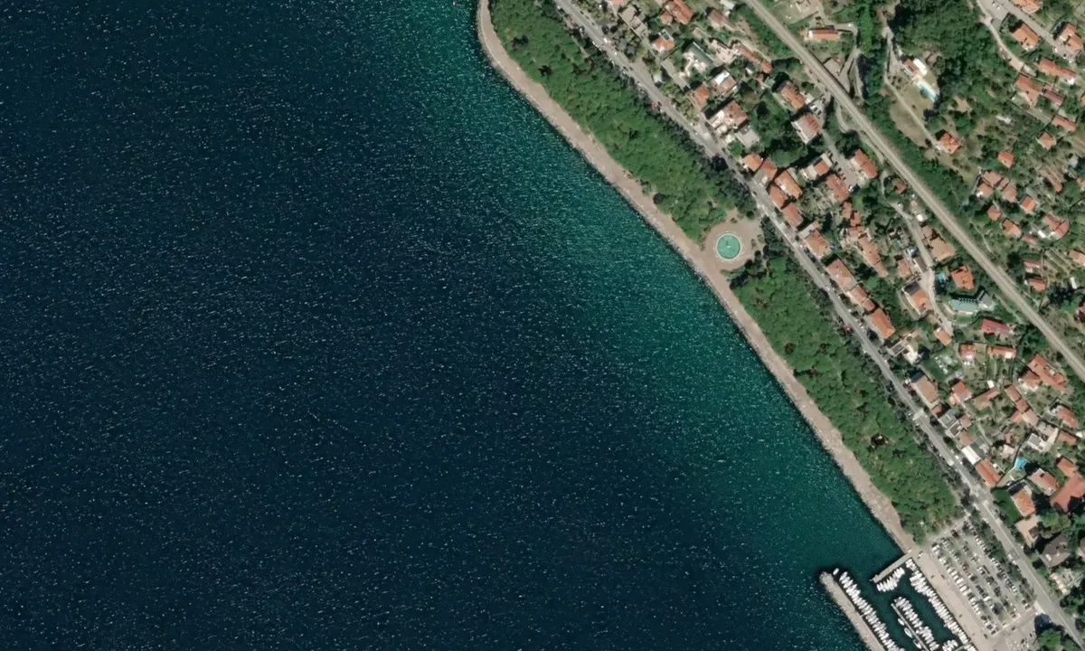Flyfoto av Barcola