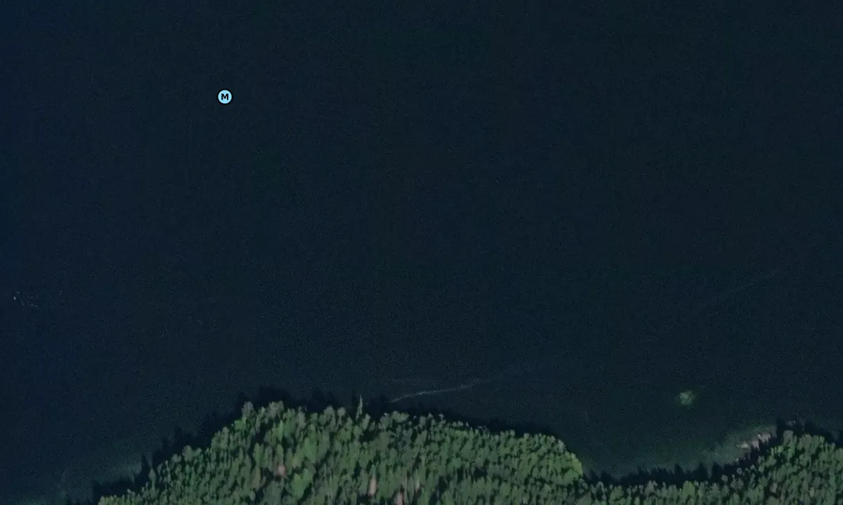 Satelite image of Baresides Bay