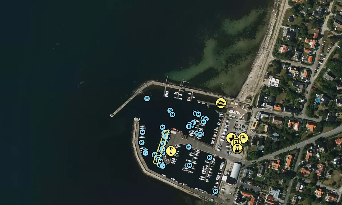 Satelite image of Barsebäckshamn