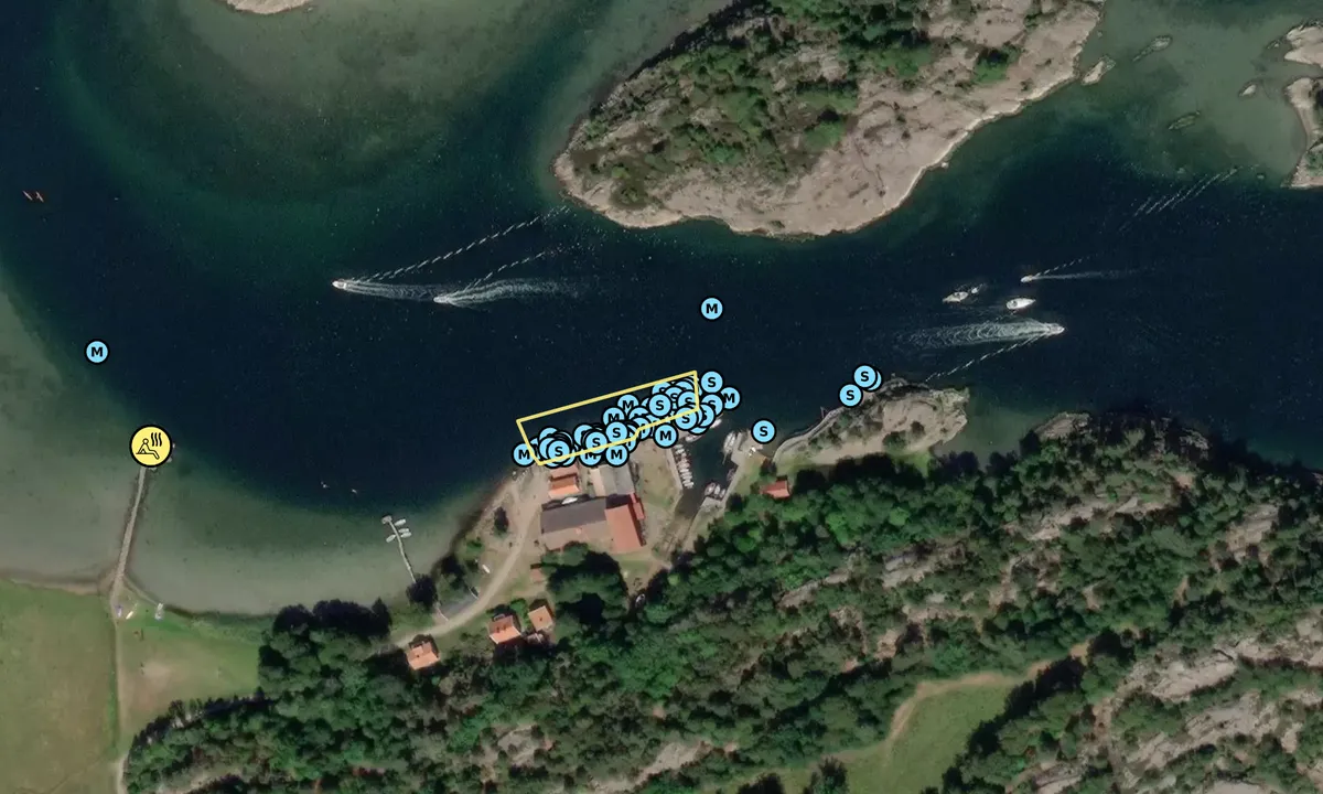 Satelite image of Bassholmen