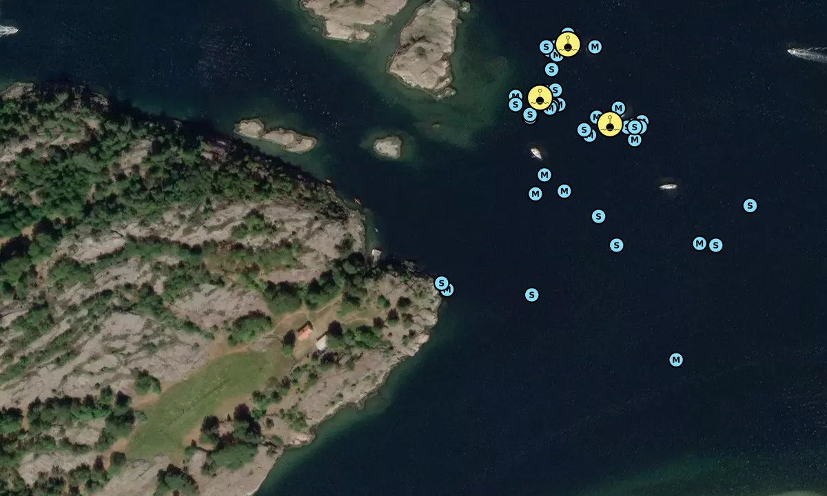 Satelite image of Bassholmen - Uddevalla