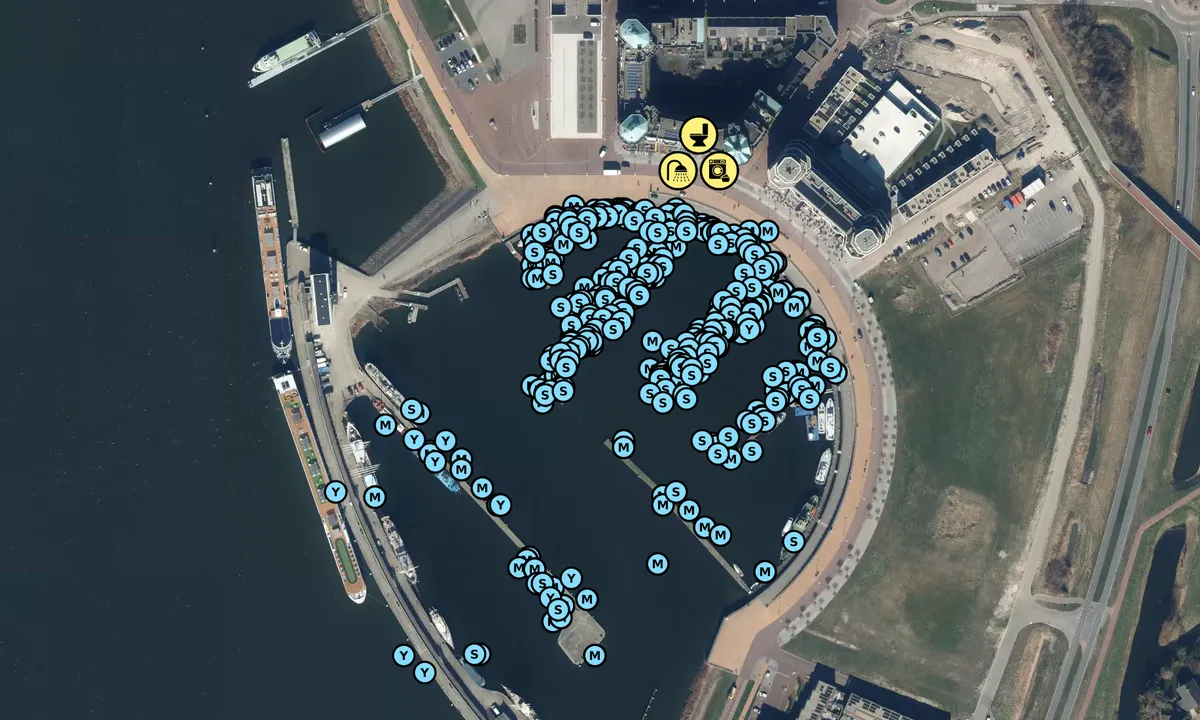 Satelite image of Bataviahaven