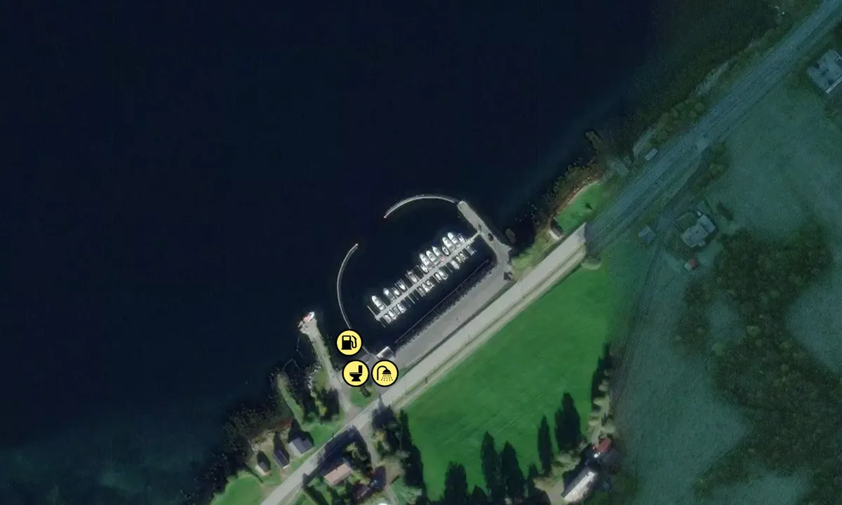 Satelite image of Batnfjord Småbåthavn