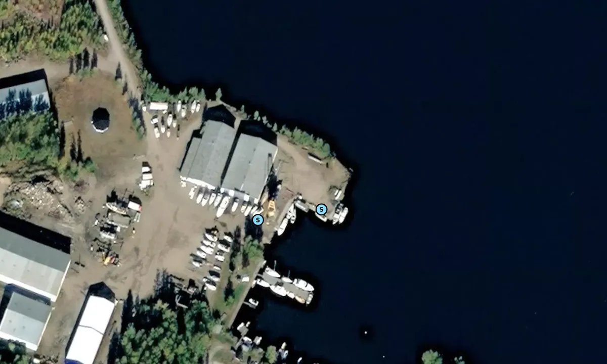 Satelite image of Båtskärsnäs m. Frevisören
