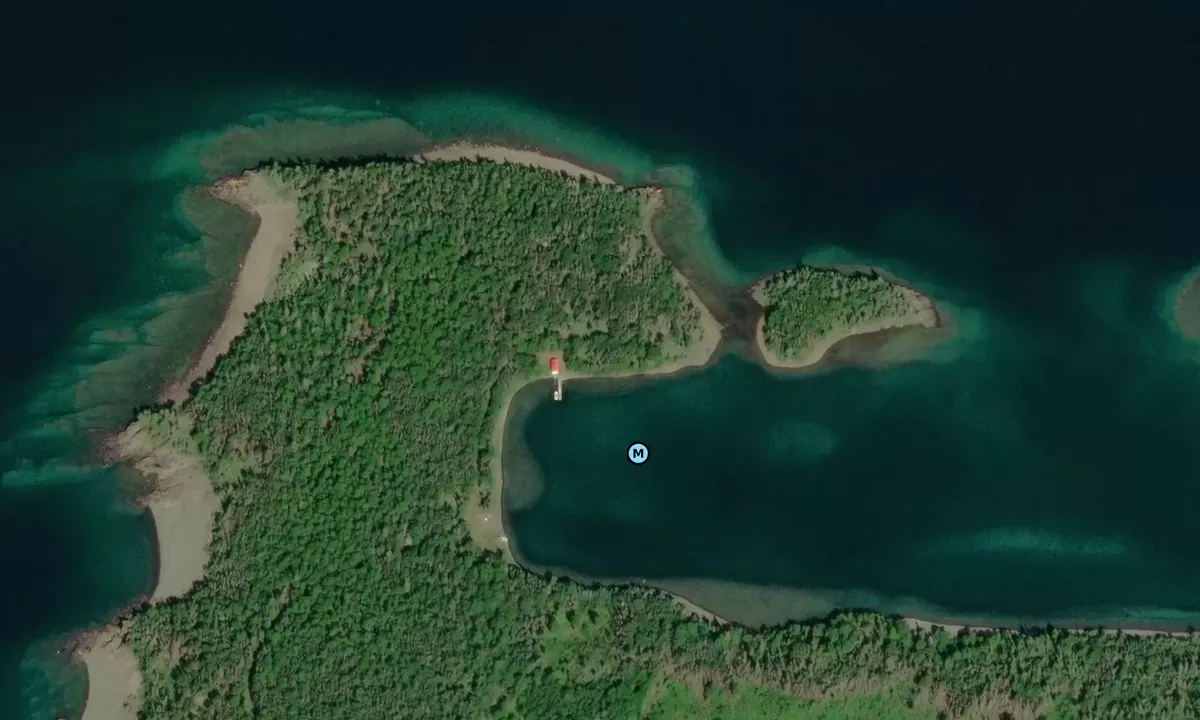 Satelite image of Battle Island Main Dock