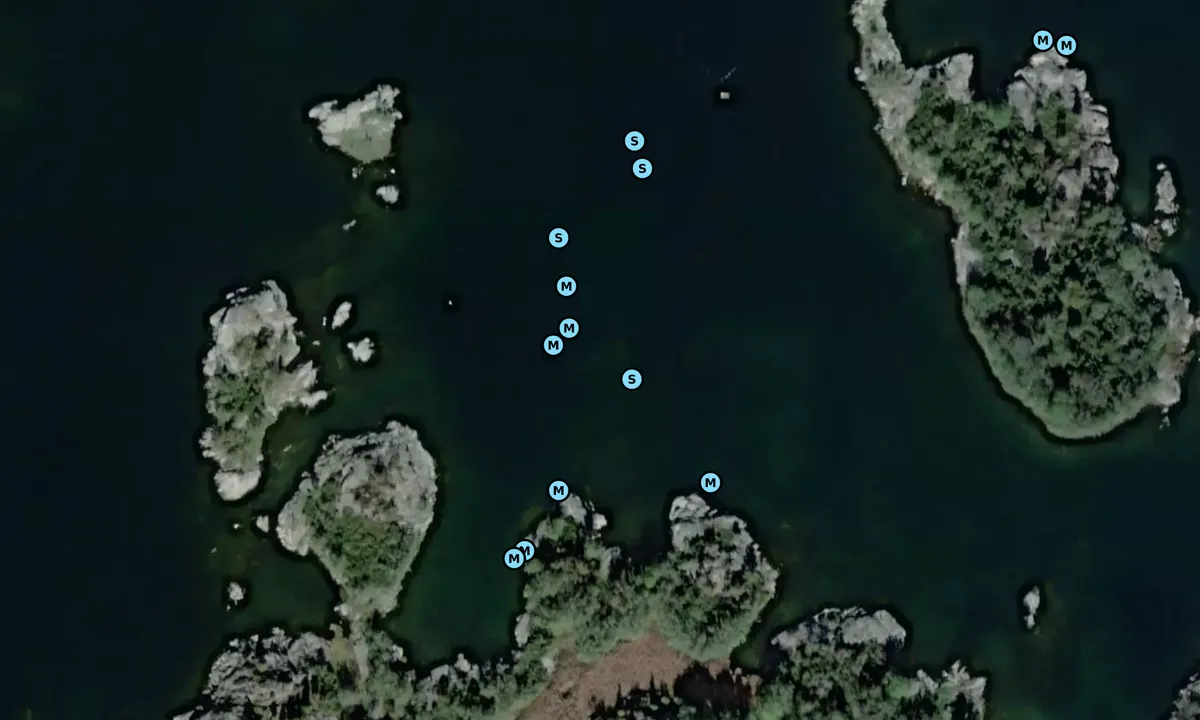 Satelite image of Båtveskär