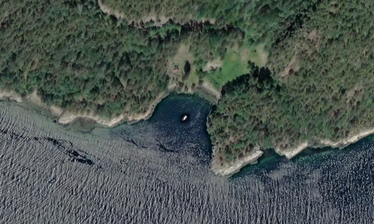 Satelite image of Båtvika - Bølandet