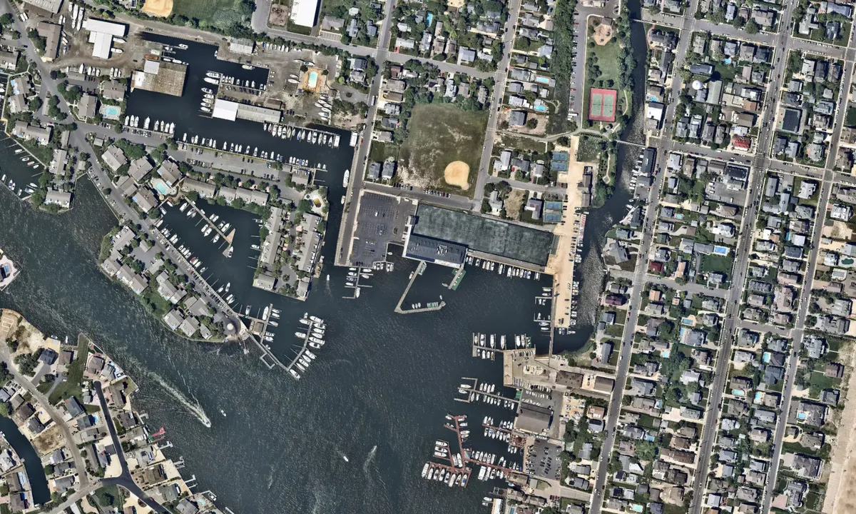 Flyfoto av Bay Head Yacht Club